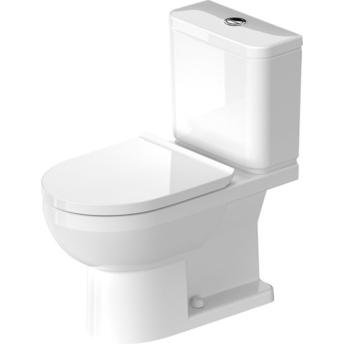 Duravit DualFlush Elongated TwoPiece Toilet (Seat Not Included
